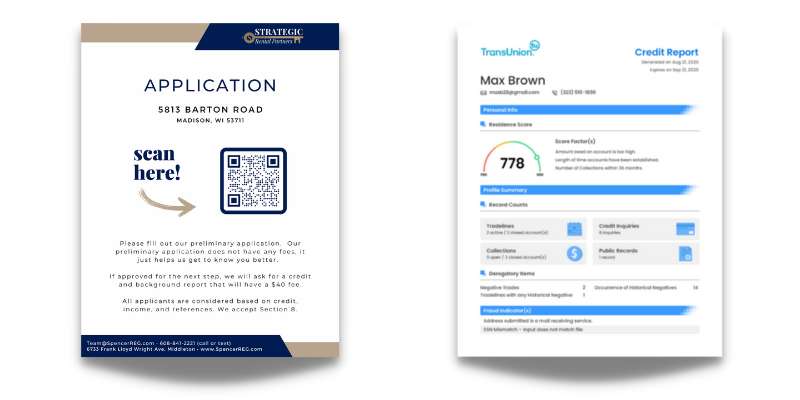 Applications and Credit Reports